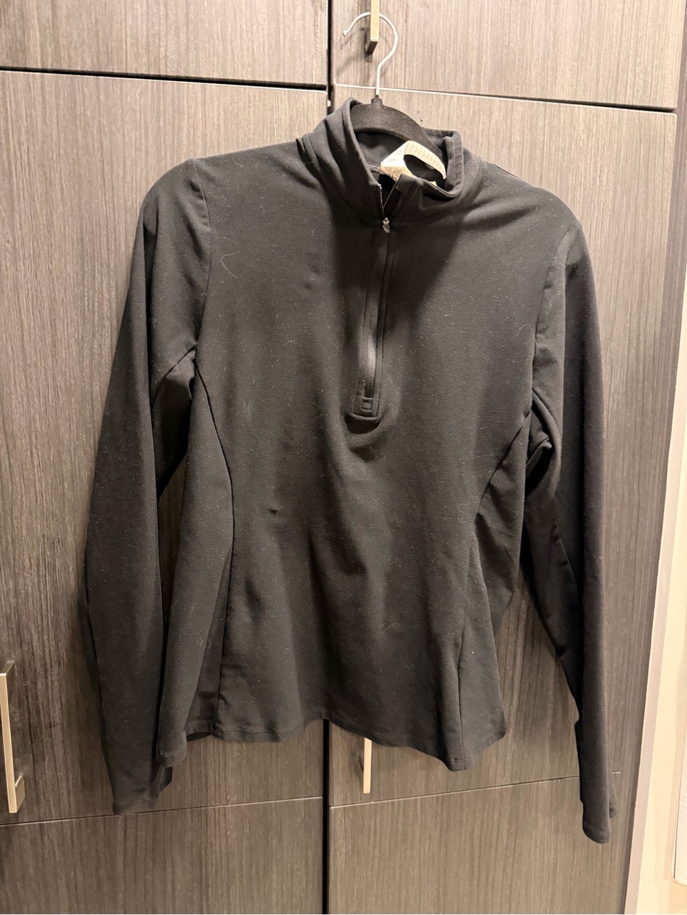 Alo Men's Black Half-Zip Sweater